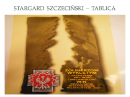 Stargard Szczeciński – tablica 