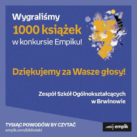 Razem wygraliśmy 1000 książek do biblioteki